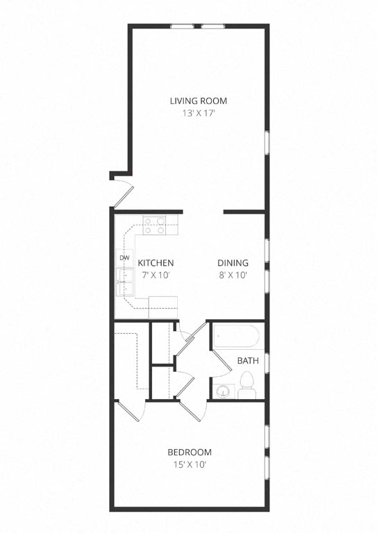 Brownstone floor plan